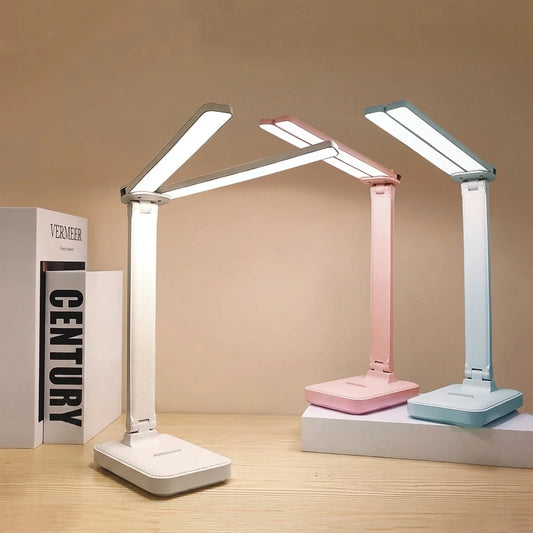 Lampe de Bureau LED Pliante Sans Fil
